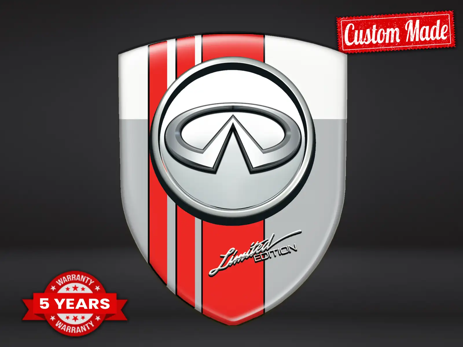 Infiniti Badge Auto Personalizzati Stile Max Moderni Pro